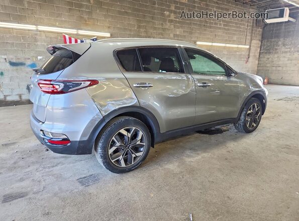 KNDPNCAC0L7633720 2020 KIA SPORTAGE Silver Tył prawy