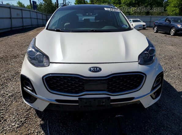 KNDPNCAC0L7771242 2020 KIA SPORTAGE White Դիմացի տեսք