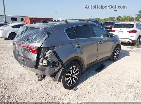 KNDPNCAC1H7052914 2017 KIA SPORTAGE Gray Trasero derecho