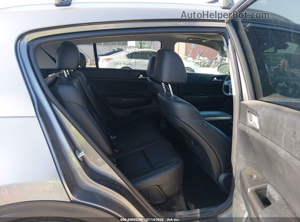 KNDPNCAC1H7052914 2017 KIA SPORTAGE Gray Vista de la etiqueta del VIN