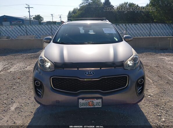 KNDPNCAC1H7052914 2017 KIA SPORTAGE Gray Vista del cuadro de instrumentos