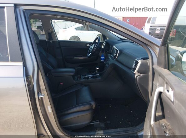 KNDPNCAC1H7052914 2017 KIA SPORTAGE Gray Vista interior delantera
