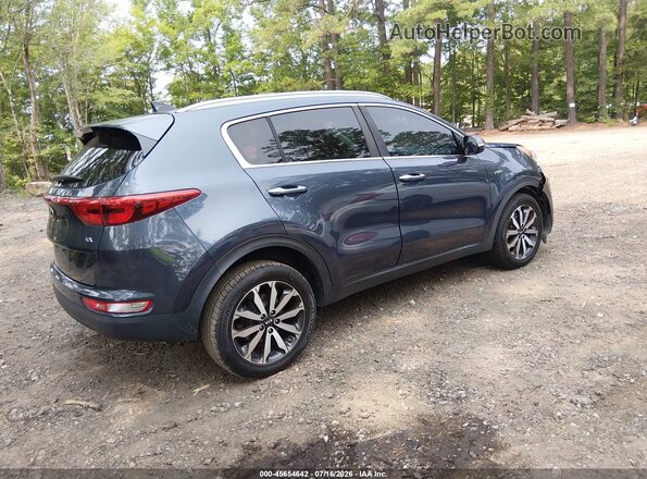 KNDPNCAC1H7295221 2017 KIA SPORTAGE Blue Задня права чверть