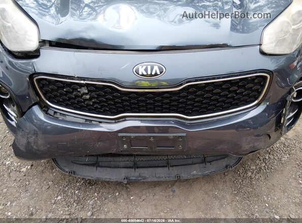 KNDPNCAC1H7295221 2017 KIA SPORTAGE Blue Вид спереду