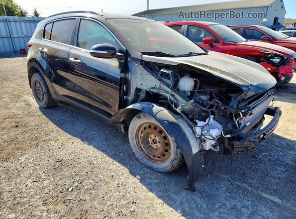 KNDPNCAC1J7359442 2018 KIA SPORTAGE Black Առջևի աջ