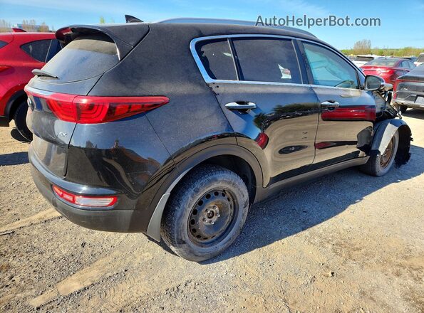 KNDPNCAC1J7359442 2018 KIA SPORTAGE Black Հետևի աջ
