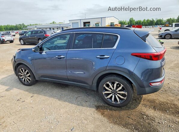 KNDPNCAC1J7431725 2018 KIA SPORTAGE Blue Հետևի ձախ