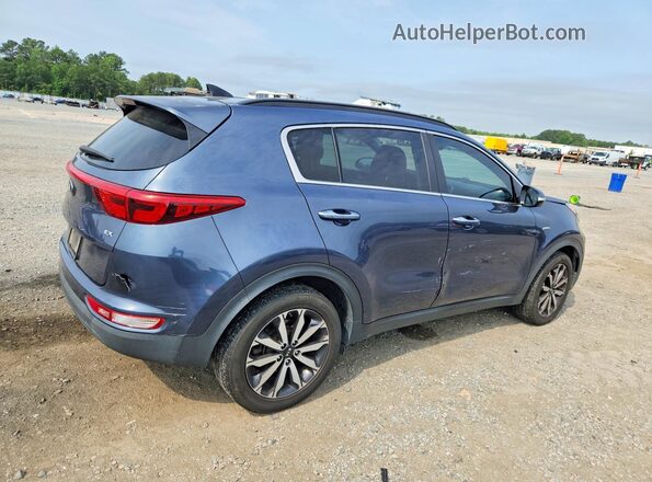 KNDPNCAC1J7431725 2018 KIA SPORTAGE Blue Հետևի աջ