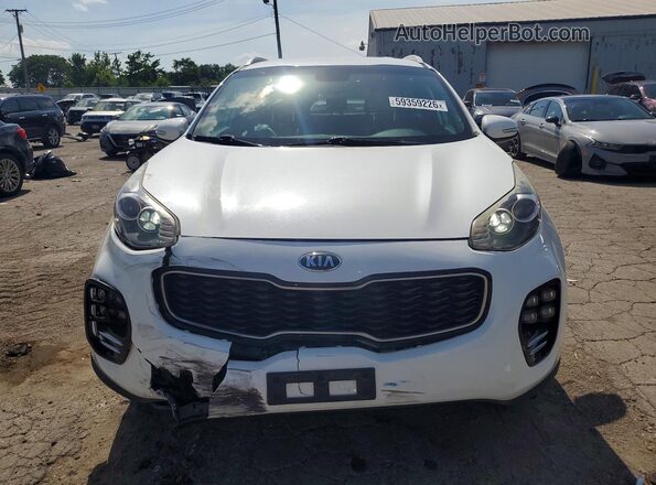 KNDPNCAC1J7443308 2018 KIA SPORTAGE White Вид спереду