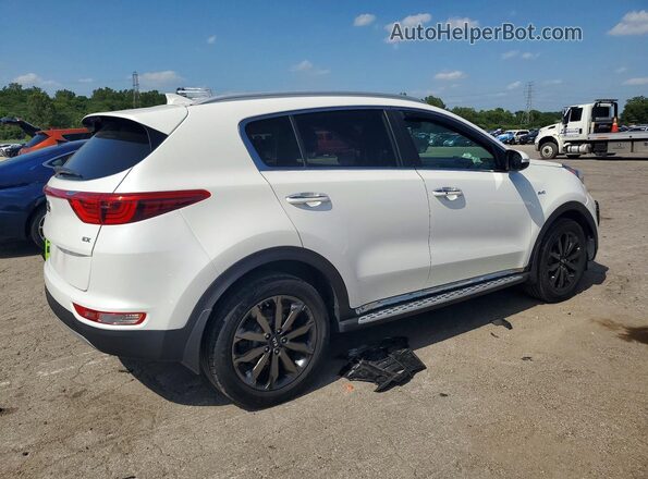 KNDPNCAC1J7443308 2018 KIA SPORTAGE White Задня права чверть