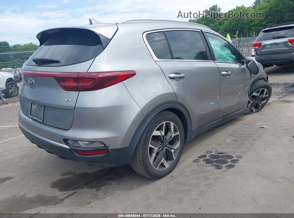 KNDPNCAC1M7917908 2021 KIA SPORTAGE Gray Trasero derecho