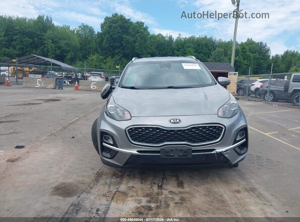KNDPNCAC1M7917908 2021 KIA SPORTAGE Gray Vista del cuadro de instrumentos