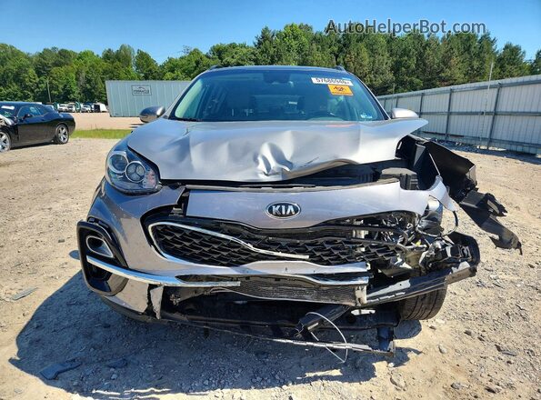 KNDPNCAC1N7007287 2022 KIA SPORTAGE Gray Вид спереду