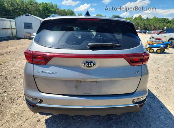 KNDPNCAC1N7007287 2022 KIA SPORTAGE Gray Вид ззаду