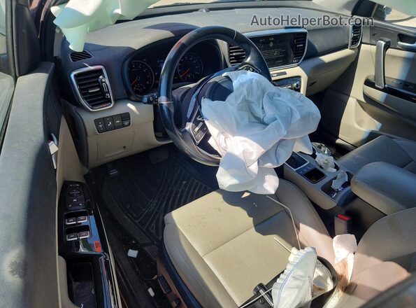KNDPNCAC1N7007287 2022 KIA SPORTAGE Gray Вид панелі приладів