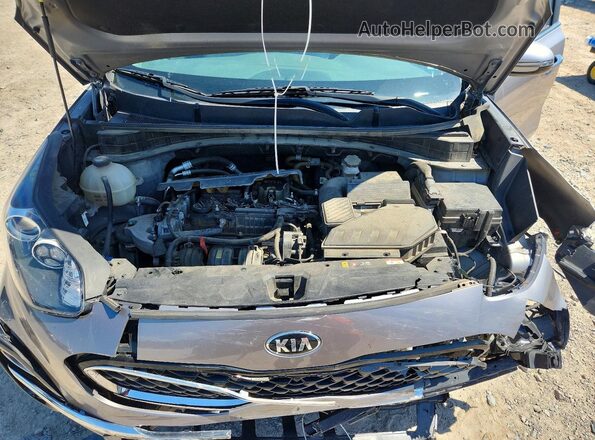 KNDPNCAC1N7007287 2022 KIA SPORTAGE Gray Вид підкапотного простору