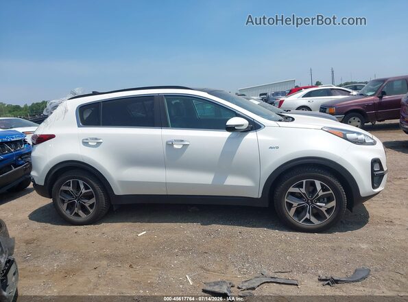KNDPNCAC1N7990374 2022 KIA SPORTAGE Белый Вид задней части салона