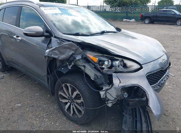KNDPNCAC2H7059192 2017 KIA SPORTAGE Gray Front view