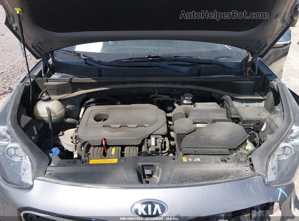KNDPNCAC2J7462742 2018 KIA SPORTAGE Gray Հետևի տեսք
