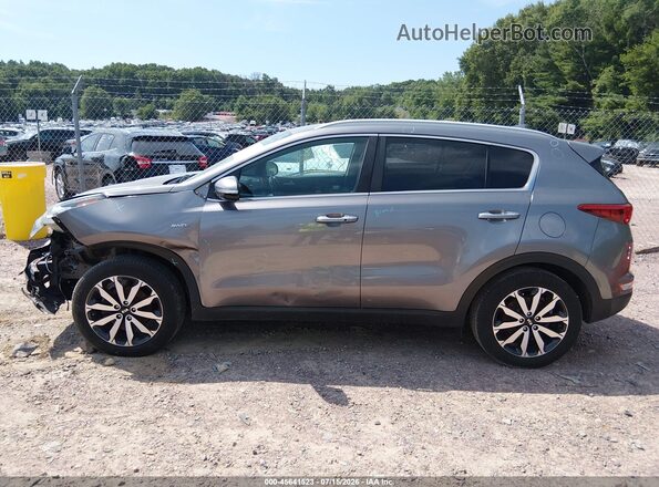 KNDPNCAC2J7462742 2018 KIA SPORTAGE Gray 