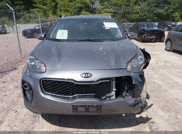 KNDPNCAC2J7462742 2018 KIA SPORTAGE Gray Սալոնի հետևի տեսք