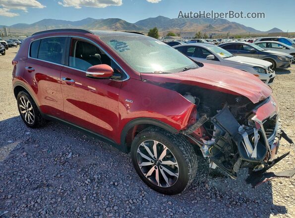KNDPNCAC3K7600919 2019 KIA SPORTAGE Maroon Առջևի աջ