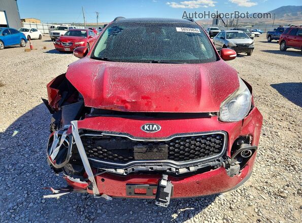 KNDPNCAC3K7600919 2019 KIA SPORTAGE Maroon Դիմացի տեսք