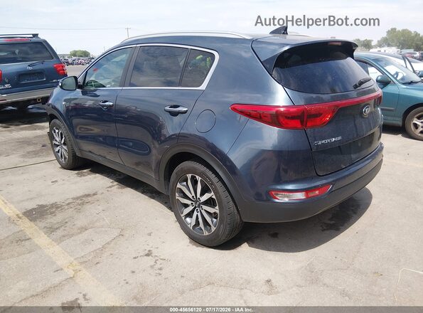 KNDPNCAC4H7184033 2017 KIA SPORTAGE Blue Rear left