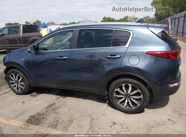 KNDPNCAC4H7184033 2017 KIA SPORTAGE Blue 360 interior view