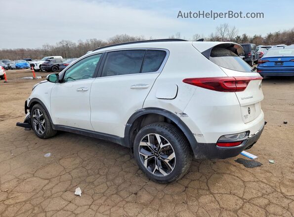 KNDPNCAC4N7983452 2022 KIA SPORTAGE Белый Задняя левая четверть