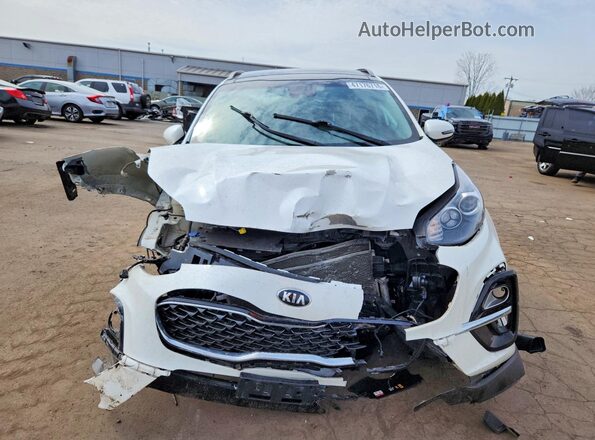 KNDPNCAC4N7983452 2022 KIA SPORTAGE Белый Вид спереди