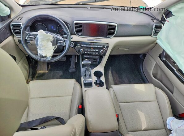KNDPNCAC4N7983452 2022 KIA SPORTAGE Белый Вид панели приборов