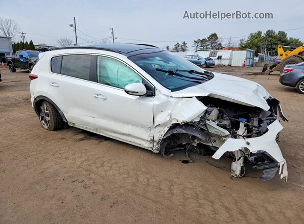 KNDPNCAC4N7983452 2022 KIA SPORTAGE Белый Передняя правая четверть