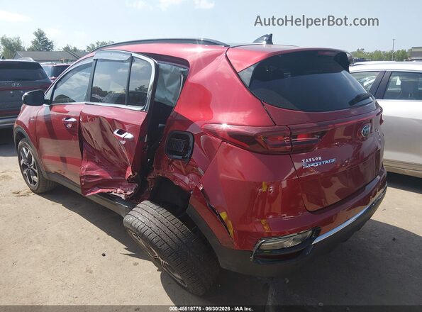 KNDPNCAC4N7986755 2022 KIA SPORTAGE Red უკანა მარცხენა