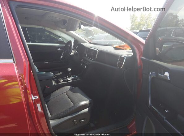 KNDPNCAC4N7986755 2022 KIA SPORTAGE Red წინა სალონის ხედი