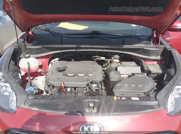KNDPNCAC4N7986755 2022 KIA SPORTAGE Red უკანა ხედი