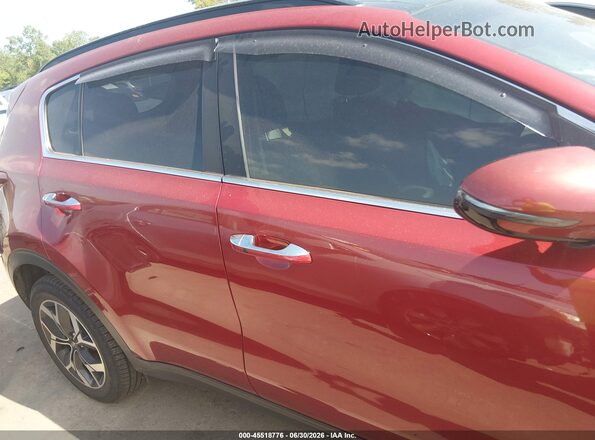 KNDPNCAC4N7986755 2022 KIA SPORTAGE Red ხელსაწყოთა პანელის ხედი