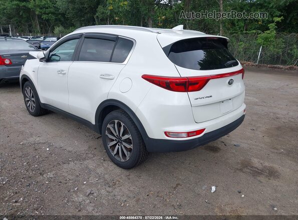 KNDPNCAC5H7037669 2017 KIA SPORTAGE White Հետևի ձախ