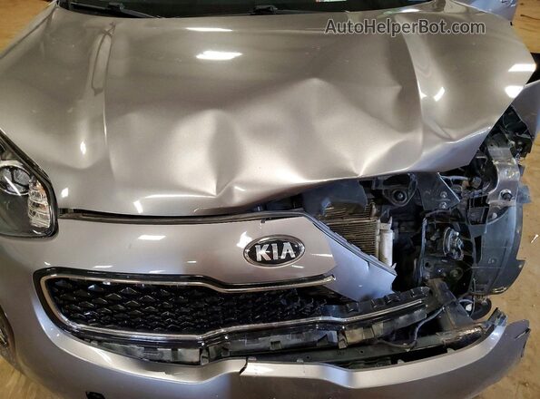 KNDPNCAC5J7393478 2018 KIA SPORTAGE Charcoal ძრავის განყოფილების ხედი
