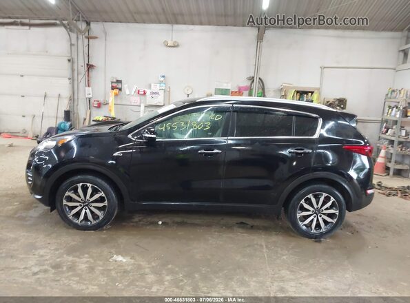 KNDPNCAC5J7436135 2018 KIA SPORTAGE Черный Панорамный вид салона 360°