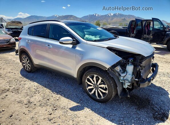 KNDPNCAC5K7516987 2019 KIA SPORTAGE Silver Front right