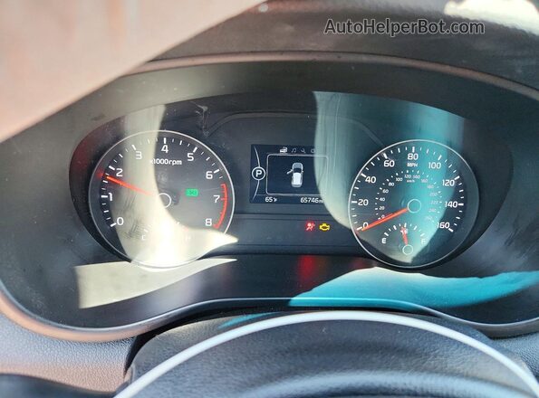 KNDPNCAC5K7516987 2019 KIA SPORTAGE Silver Instrument cluster view