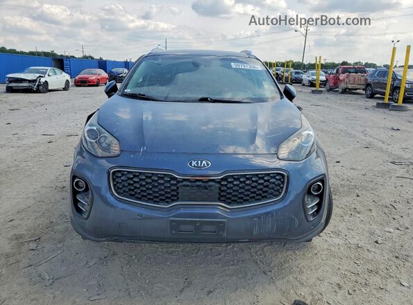 KNDPNCAC6H7271044 2017 KIA SPORTAGE Blue Widok z przodu