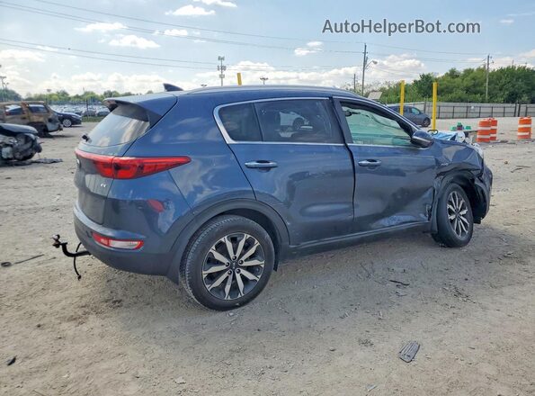 KNDPNCAC6H7271044 2017 KIA SPORTAGE Blue Tył prawy