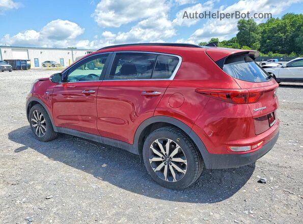 KNDPNCAC6J7388385 2018 KIA SPORTAGE Red Tył lewy