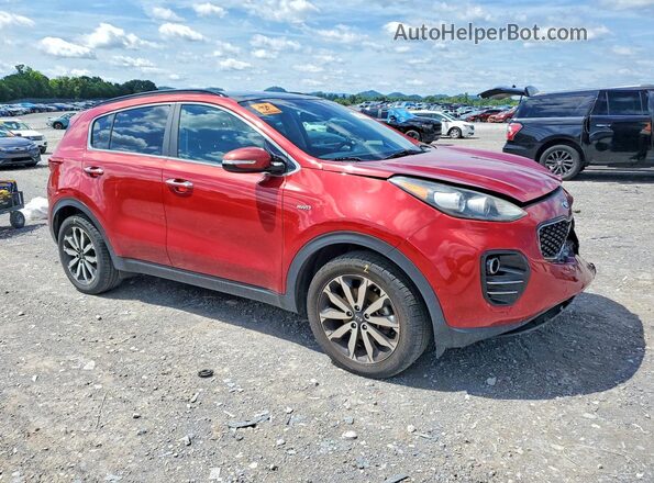 KNDPNCAC6J7388385 2018 KIA SPORTAGE Red Przód prawy