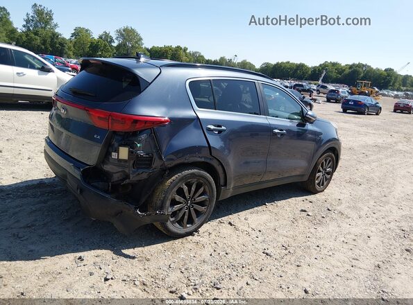 KNDPNCAC6K7519364 2019 KIA SPORTAGE Blue Trasero derecho