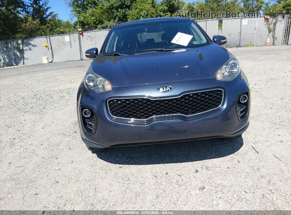 KNDPNCAC6K7519364 2019 KIA SPORTAGE Blue Vista del cuadro de instrumentos