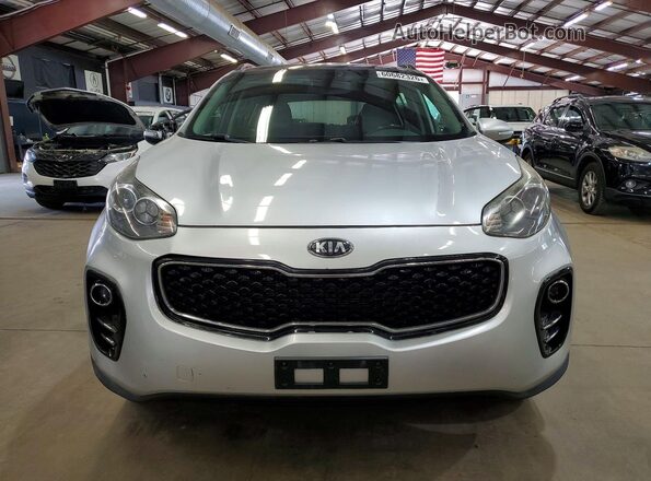 KNDPNCAC6K7533524 2019 KIA SPORTAGE Серебряный Вид спереди