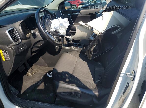 KNDPNCAC6M7939791 2021 KIA SPORTAGE White წინა სალონის ხედი